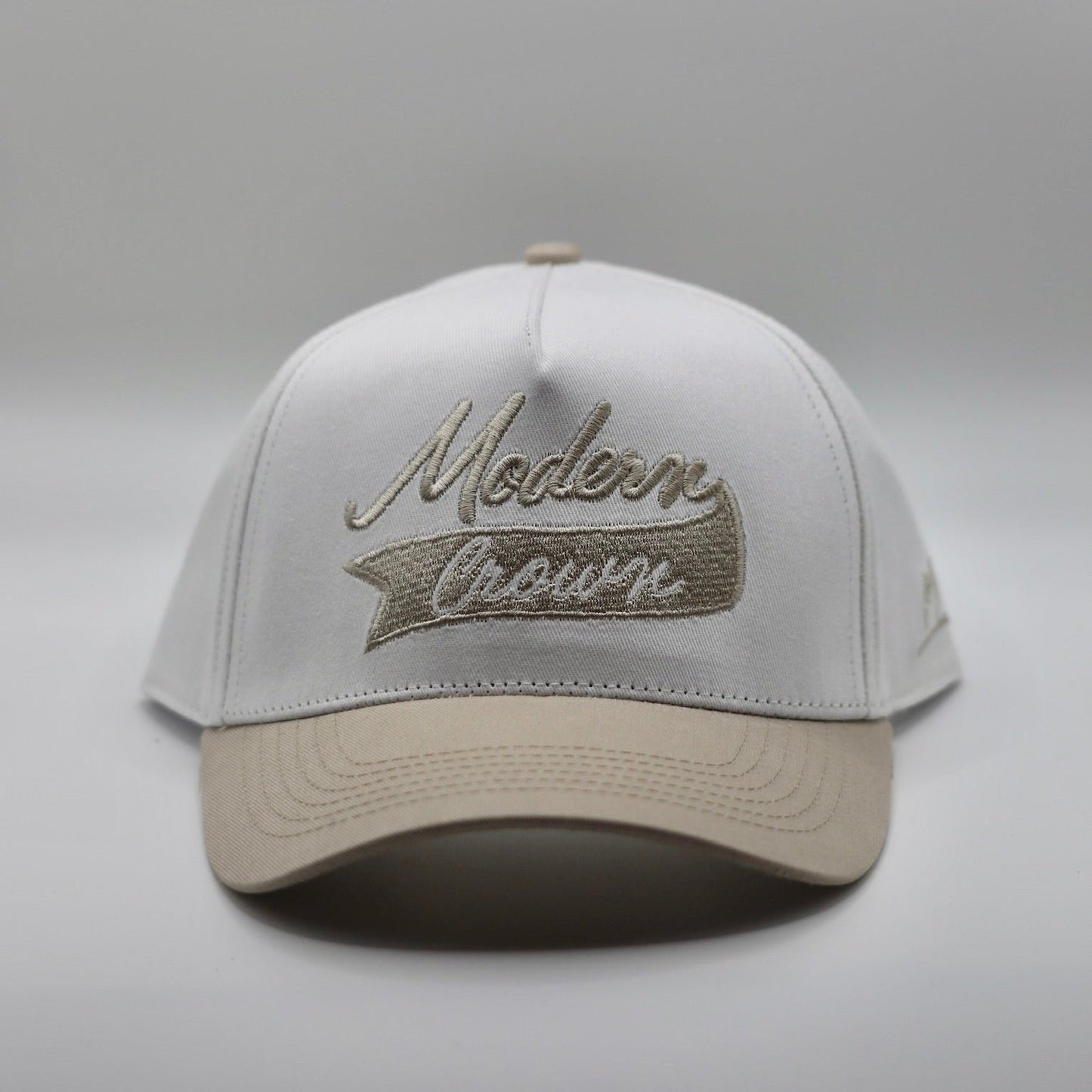 Script Banner | Off-White & Khaki