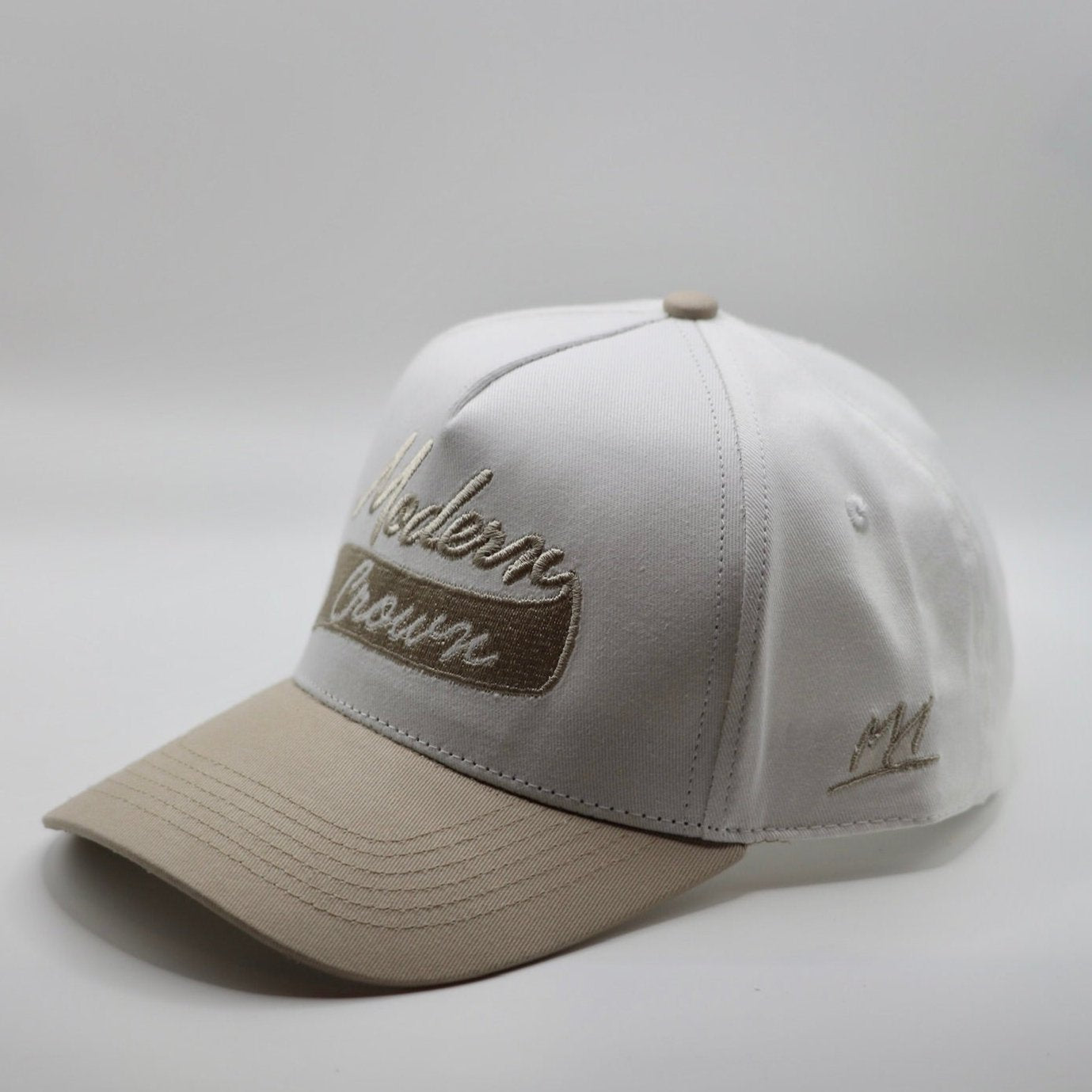 Script Banner | Off-White & Khaki
