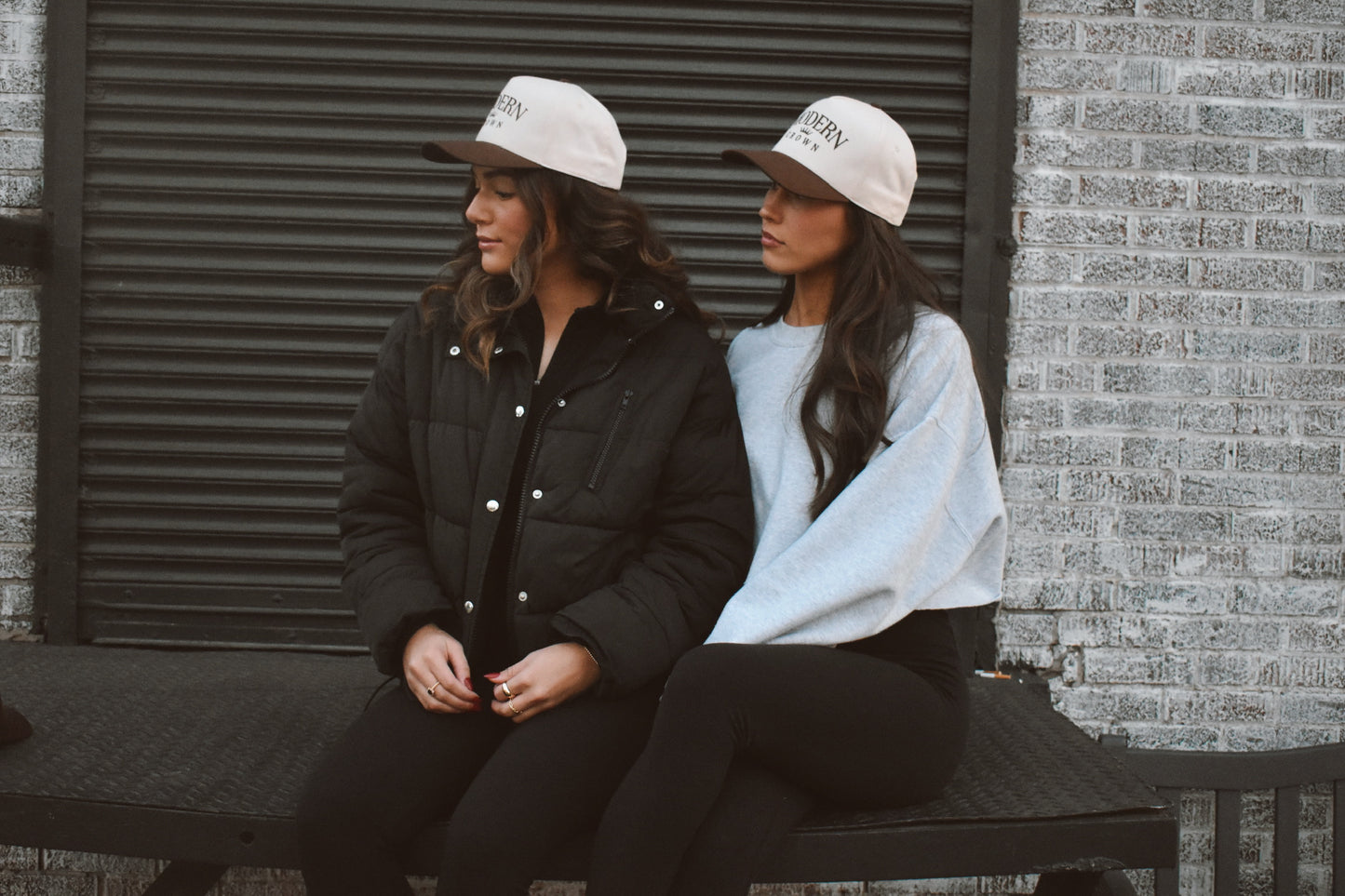 Vol. I Hat | Off-White & Brown - Flagship logo