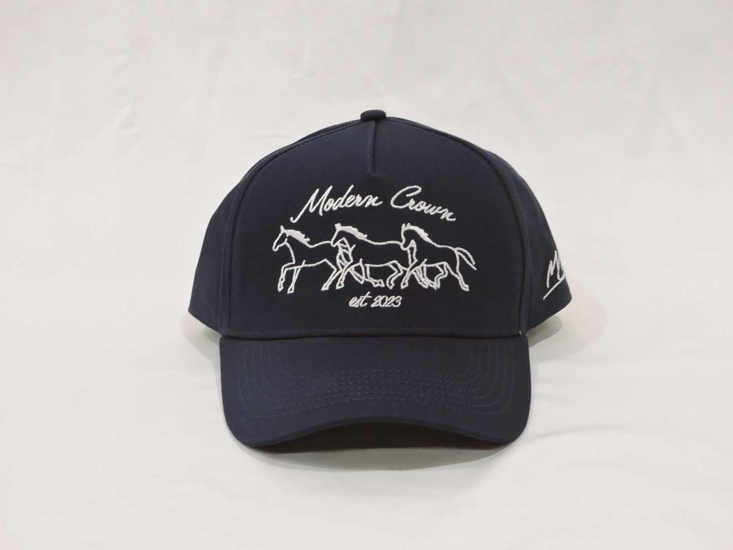 Script Horses | Navy Blue